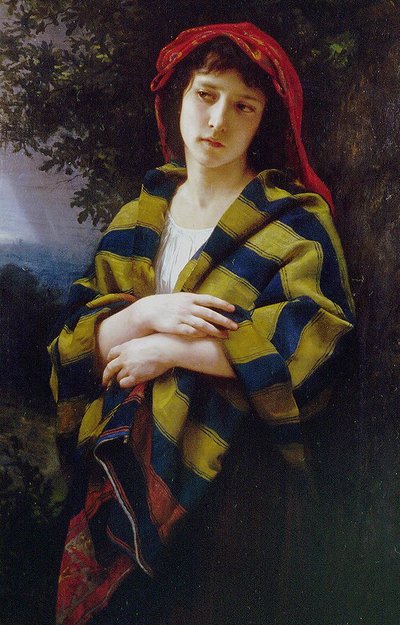 Durante la tormenta de William Adolphe Bouguereau